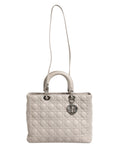 Christian Dior Lady Dior Large Cannage Leather Handbag