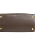 Fendi Quilted Dotcom Click Small Leather Shoulder Bag - Brown