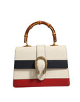 Gucci Dionysus Bamboo Top Handle Leather Handbag