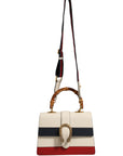 Gucci Dionysus Bamboo Top Handle Leather Handbag
