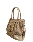 Gucci Canvas Sukey Satchel Handbag