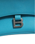 Balenciaga Downtown Shoulder Bag - Blue