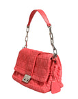 Christian Dior Miss Dior Bag In Cannage Leather - Coral