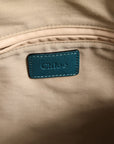 Chloé Paraty Bag Aquamarine Leather