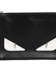 Fendi Monster Eyes Clutch Bag - Black