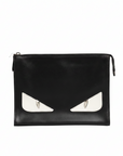 Fendi Monster Eyes Clutch Bag - Black