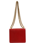Gucci Marmont Small Leather Shoulder bag - Rosso Ancora Red