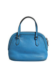 Gucci Leather Dome Handbag - Blue