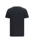 Balmain Logo Cotton T-Shirt - Black