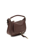 Chloé Leather Marcie Small Shoulder Bag - Bordeaux