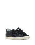 Golden Goose Super Star Leather Sneakers - Black