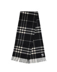 Burberry Classic Check Cashmere Scarf - Black/Calico