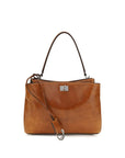 Balenciaga Rodeo Small Leather Handbag - Tan Brown