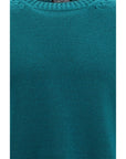 Tom Ford Crewneck Wool-Cashmere Sweater - Green
