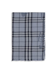 Burberry Checkered Wool-Silk Scarf