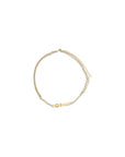 Chloé Brass Jewel Lettering Belt - Gold