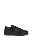 Prada Downtown Leather Sneakers - Black