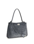 Balenciaga Rodeo Small Leather Shoulder Bag - Gray/Grey