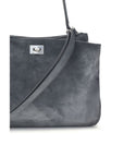 Balenciaga Rodeo Small Leather Shoulder Bag - Gray/Grey