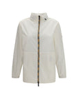 Burberry Blackpool Nylon Shell Jacket - White