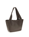 Saint Laurent Leather Le 5 à 7 Bea Shoulder Bag - Dark Chocolate