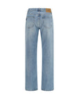Haikure Lisa Light Wash Straight-Leg Denim Jeans