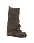 The Attico Leather Robin Boots - Brown