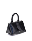 The Attico Friday Leather Handbag - Black