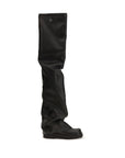 The Attico Over The Knee Robin Boots - Black