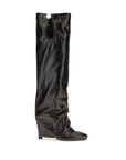 The Attico Knee High Boots - Black