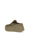 Chloé Leather Nama Sabot Mules