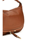 Chloé Leather Marcie Shoulder Bag - Brown