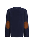 Prada Wool Crewneck Sweater - Blue