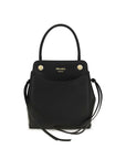 Prada Leather Carry Mini Handbag - Black