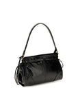Prada Leather Mini Bonnie Hobo Bag - Black