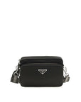 Prada Re-Nylon Bandoliera Shoulder Bag - Black