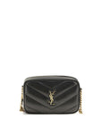 Saint Laurent Lambskin Daytona 7 Shoulder Bag - Black