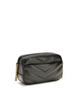Saint Laurent Lambskin Daytona 7 Shoulder Bag - Black