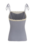 Chloé Cashmere Applique Top - Blue
