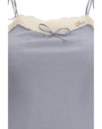 Chloé Cashmere Applique Top - Blue