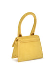 Jacquemus Leather Le Chiquito Mini Bag - Limoncello Yellow