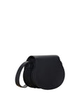 Chloé Leather Marcie Small Shoulder Bag - Black