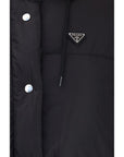 Prada Re-Nylon Padded Down Parka - Black