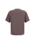 Jacquemus Logo Cotton T-Shirt - Mocha Brown
