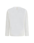 Jacquemus Logo Script Long Sleeve Top - White