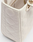 Dior Small Lady Dior My ABCDior Bag - White