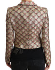 Dolce & Gabbana Sequined Cropped Blazer