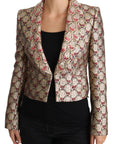 Dolce & Gabbana Sequined Cropped Blazer