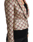 Dolce & Gabbana Sequined Cropped Blazer