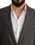 Dolce & Gabbana Martini Blazer & Pants 2-Piece Suit - Gray/Grey